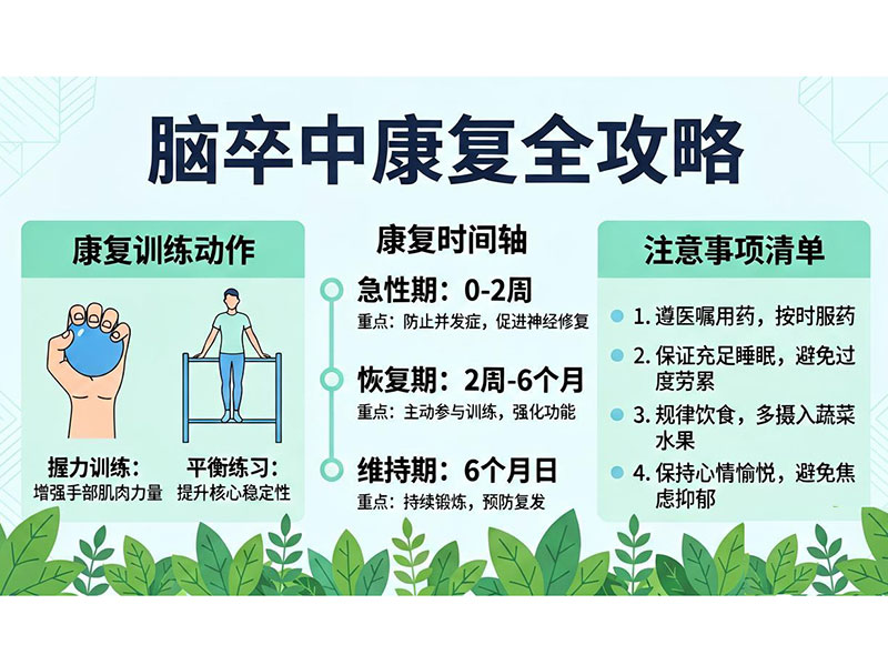 脑卒中康复科普