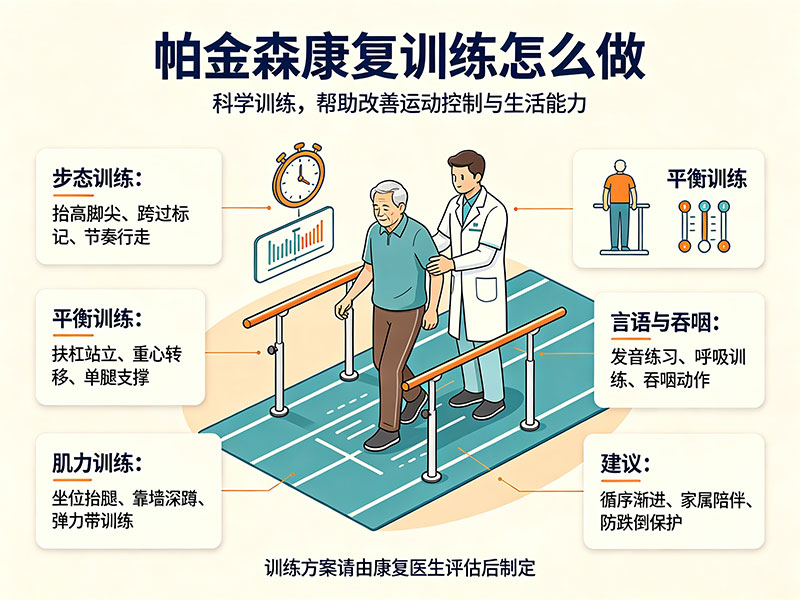 帕金森康复训练怎么做