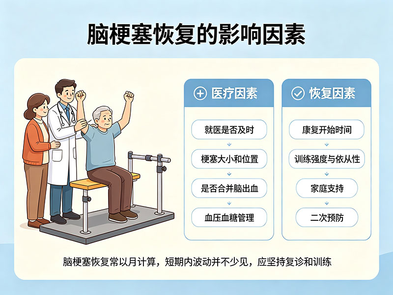 脑梗塞恢复的影响因素