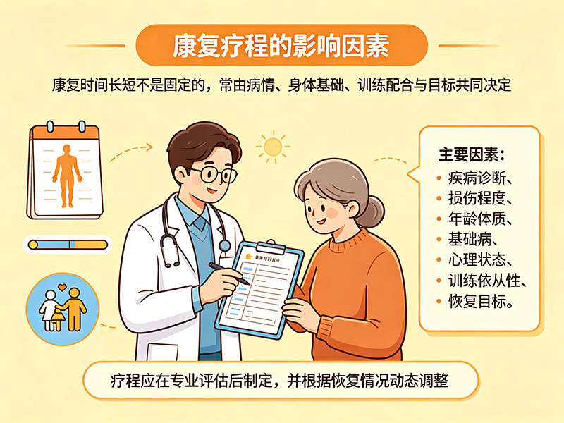 康复疗程的影响因素