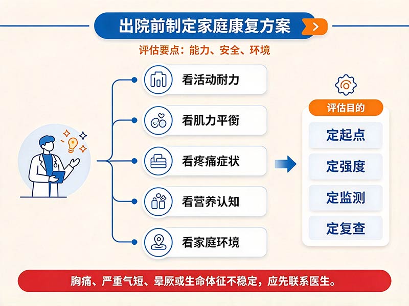 出院前制定家庭康复方案