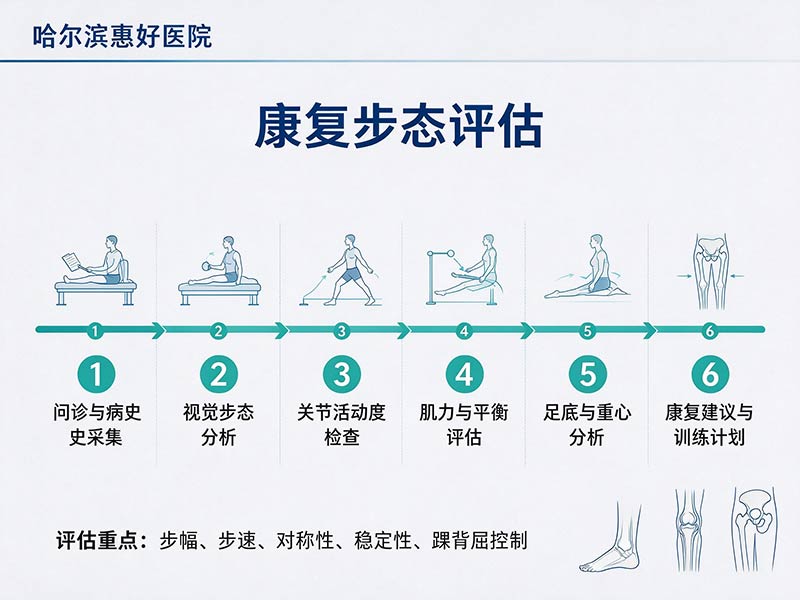 哈尔滨惠好医院康复步态评估