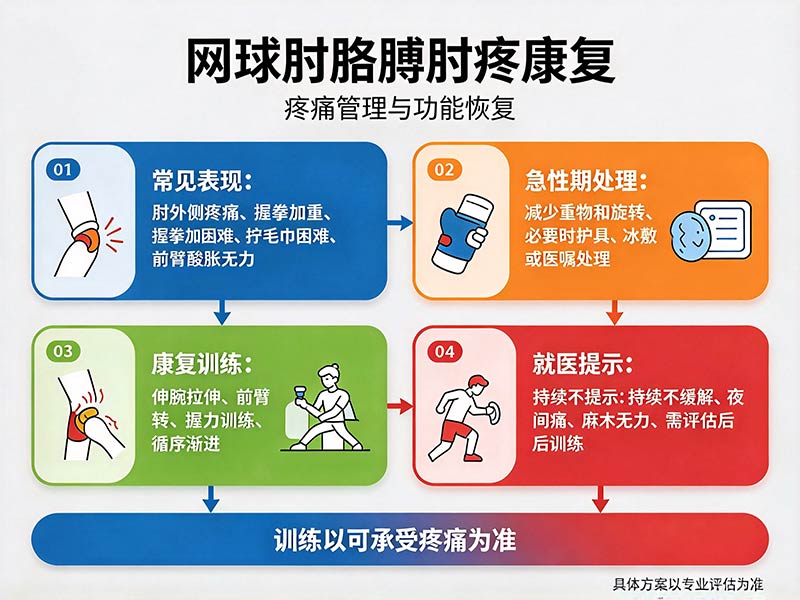 网球肘胳膊肘疼康复