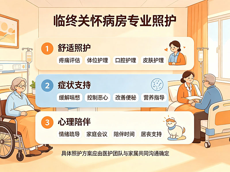 临终关怀病房专业照护
