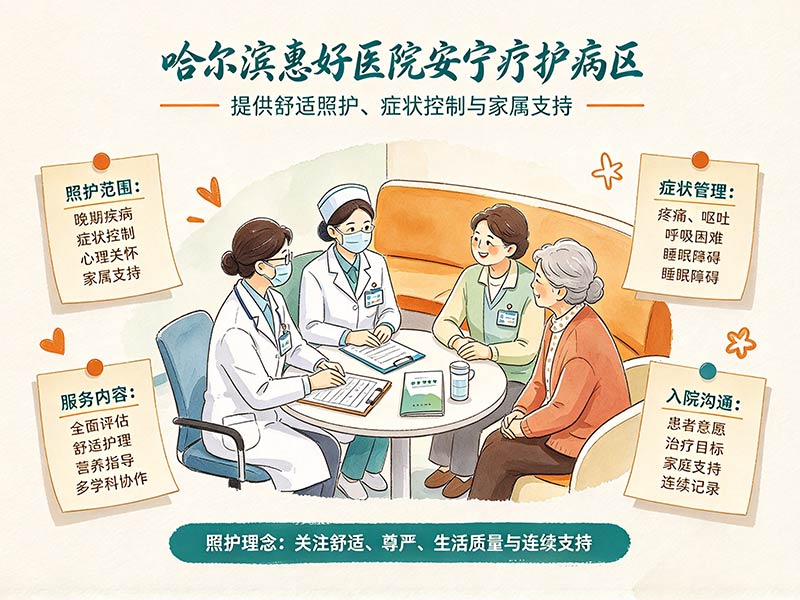 哈尔滨惠好医院安宁疗护病区