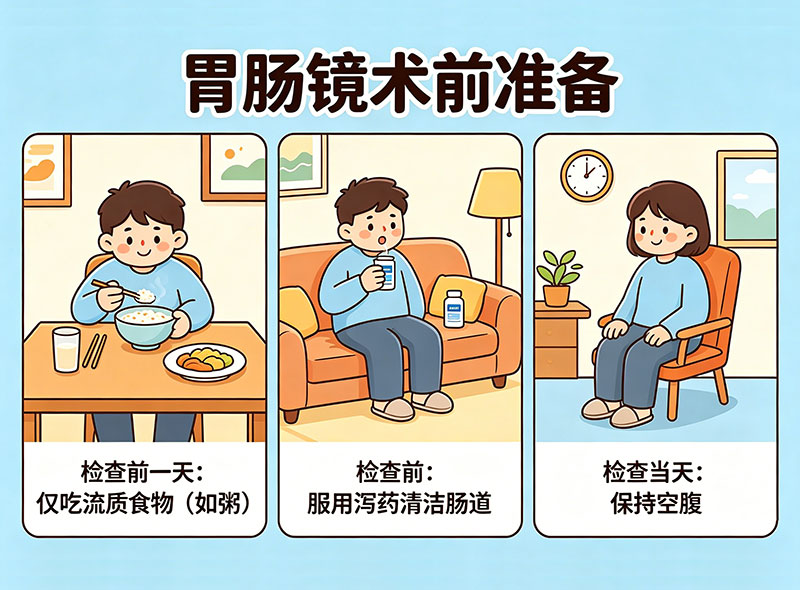 胃肠镜术前准备