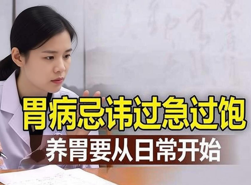 脾胃健康提醒