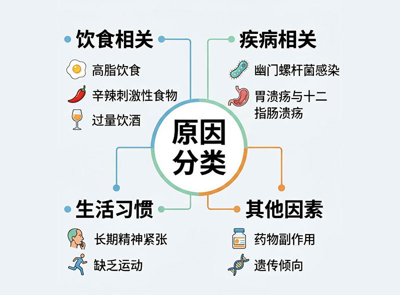 胃痛原因科普