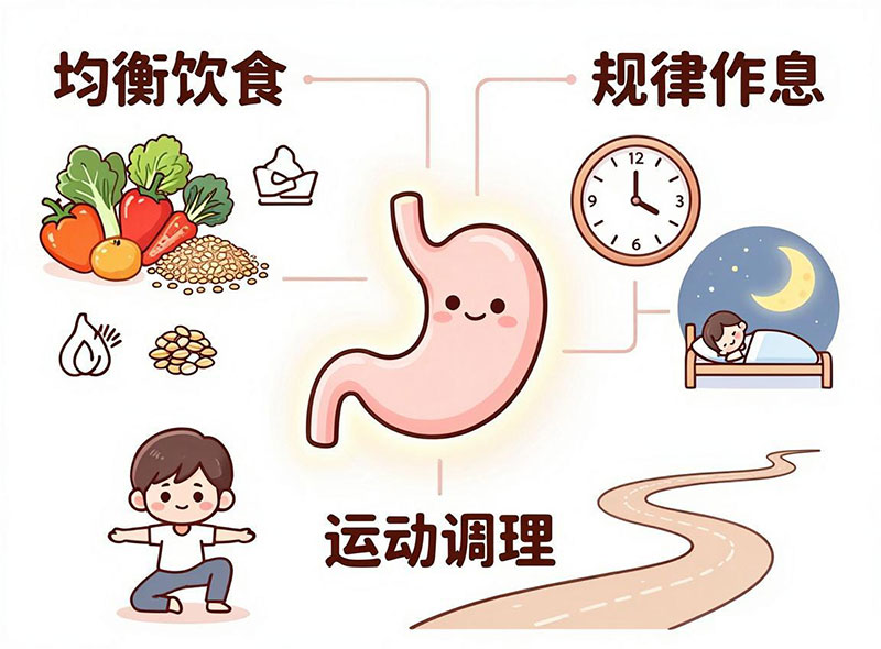 肠胃功能紊乱科学调理
