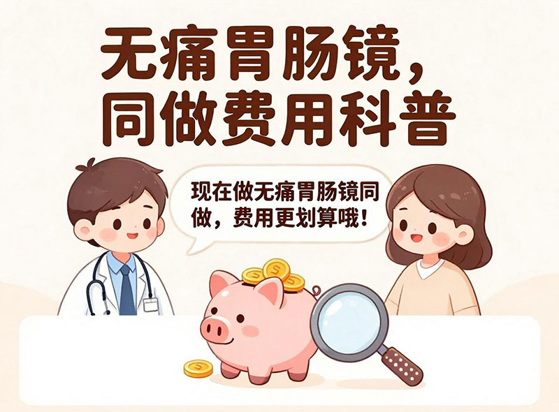 无痛胃肠镜同做费用科普