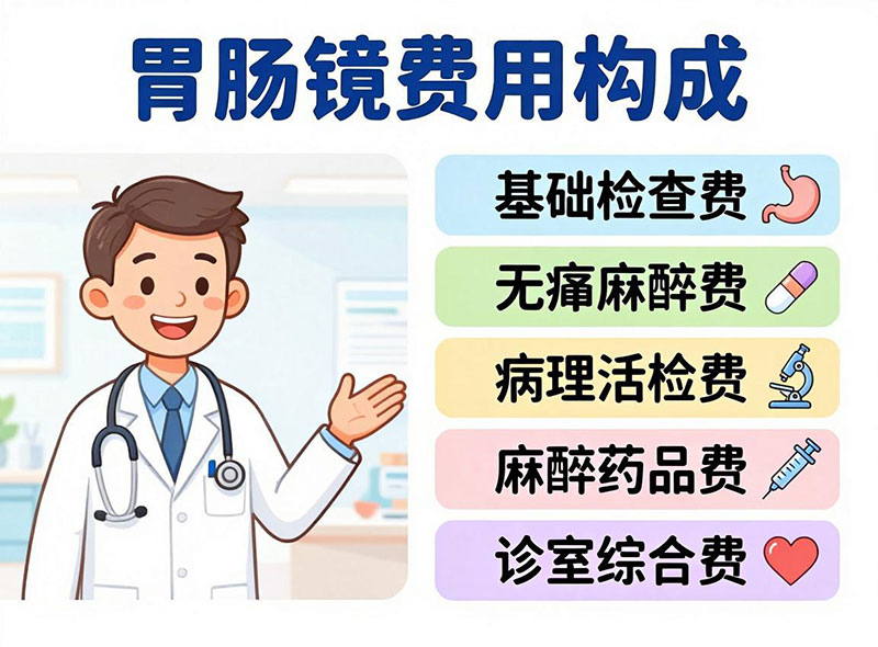 胃肠镜费用构成明细