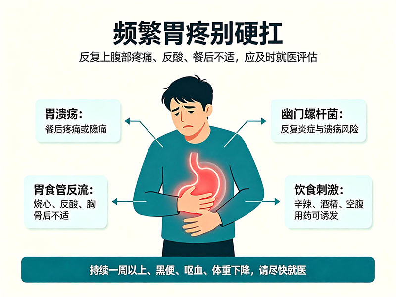 频繁胃疼