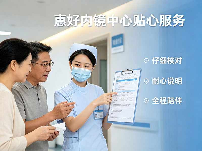 惠好内镜中心贴心服务