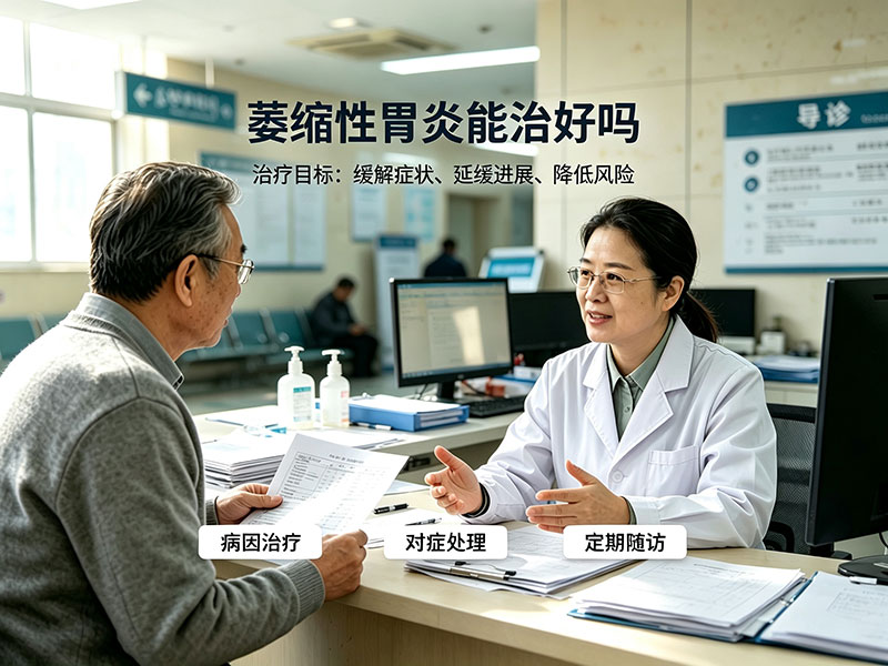 萎缩性胃炎能治好吗