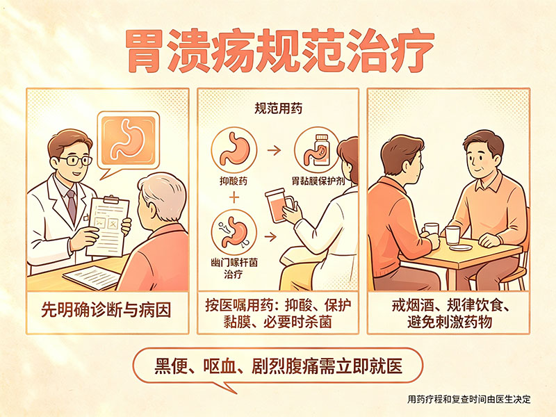 胃溃疡规范治疗