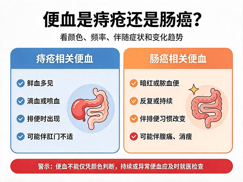 便血是痔疮还是肠癌