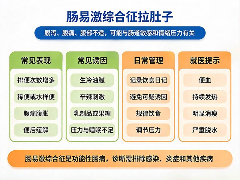 肠易激综合征拉肚子