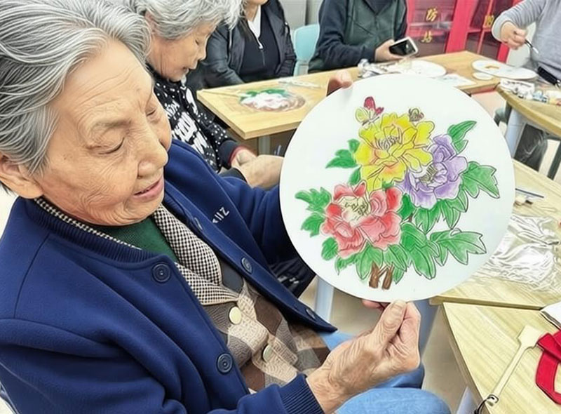 老人文娱活动日常