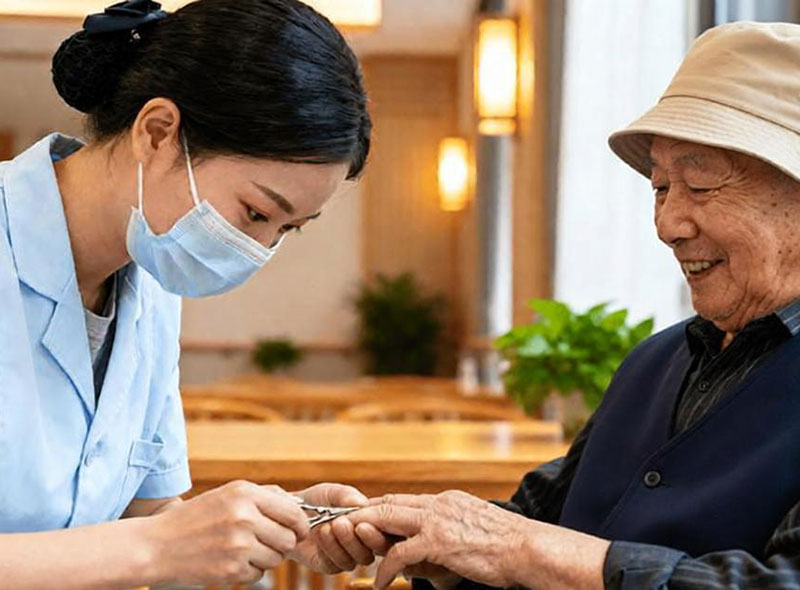 养老照护细节见温度
