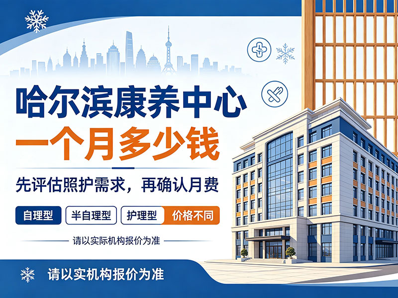 哈尔滨康养中心一个月多少钱