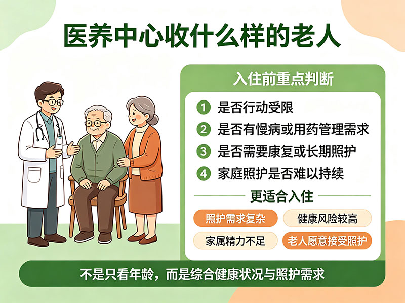 康养中心收什么样的老人