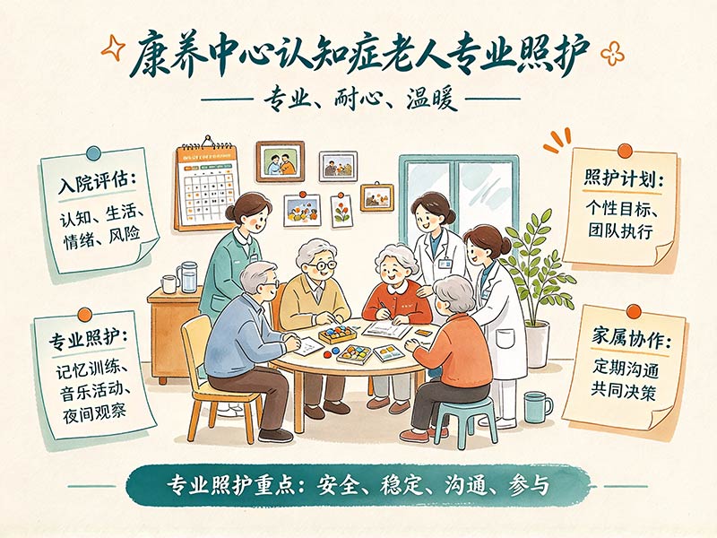 康养中心认知症老人专业照护