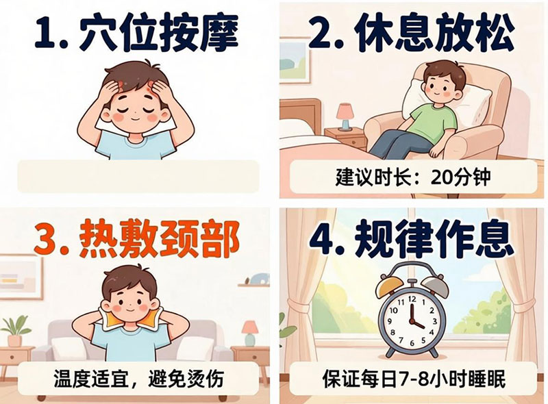头疼怎么缓解科普