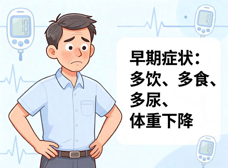 糖尿病早期症状科普