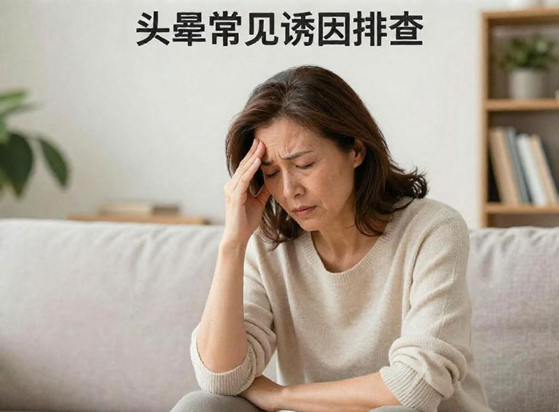头晕常见诱因排查