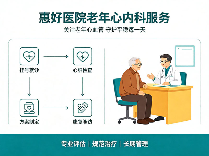 惠好医院老年心内科服务