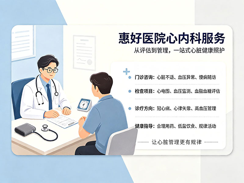 惠好医院心内科服务