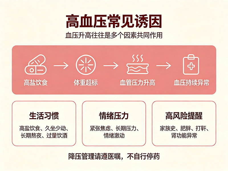 高血压常见诱因