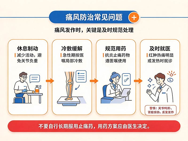 痛风防治常见问题